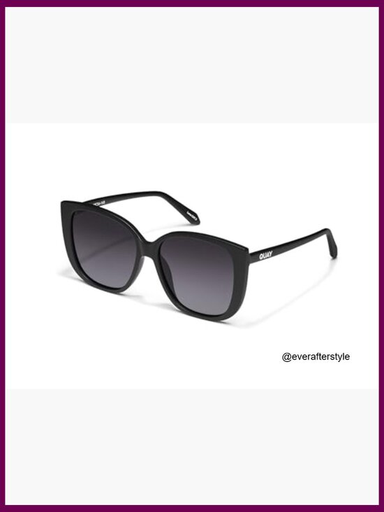 Oversized Cat Eye Sunglasses with UV Protected Lenses display picture 3